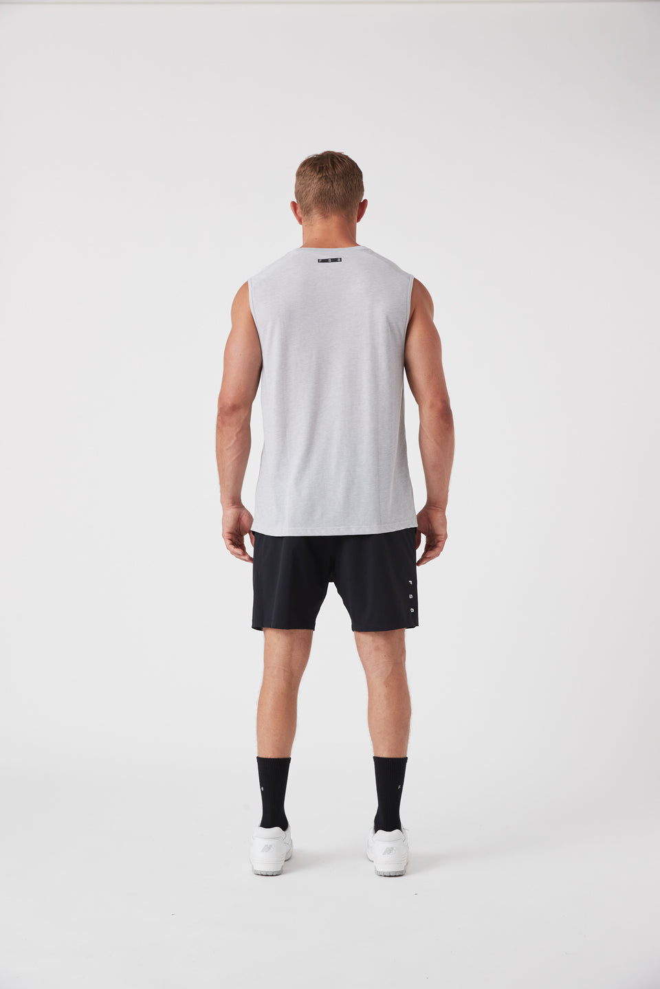 FS8 Merchandise Men's Oxy Muscle - White Marle
