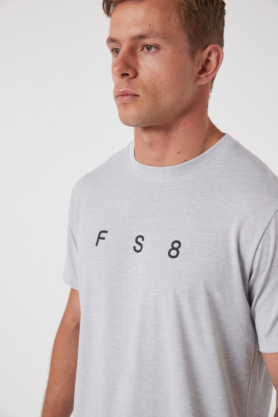 FS8 Merchandise Men's Oxy Tee - White Marle