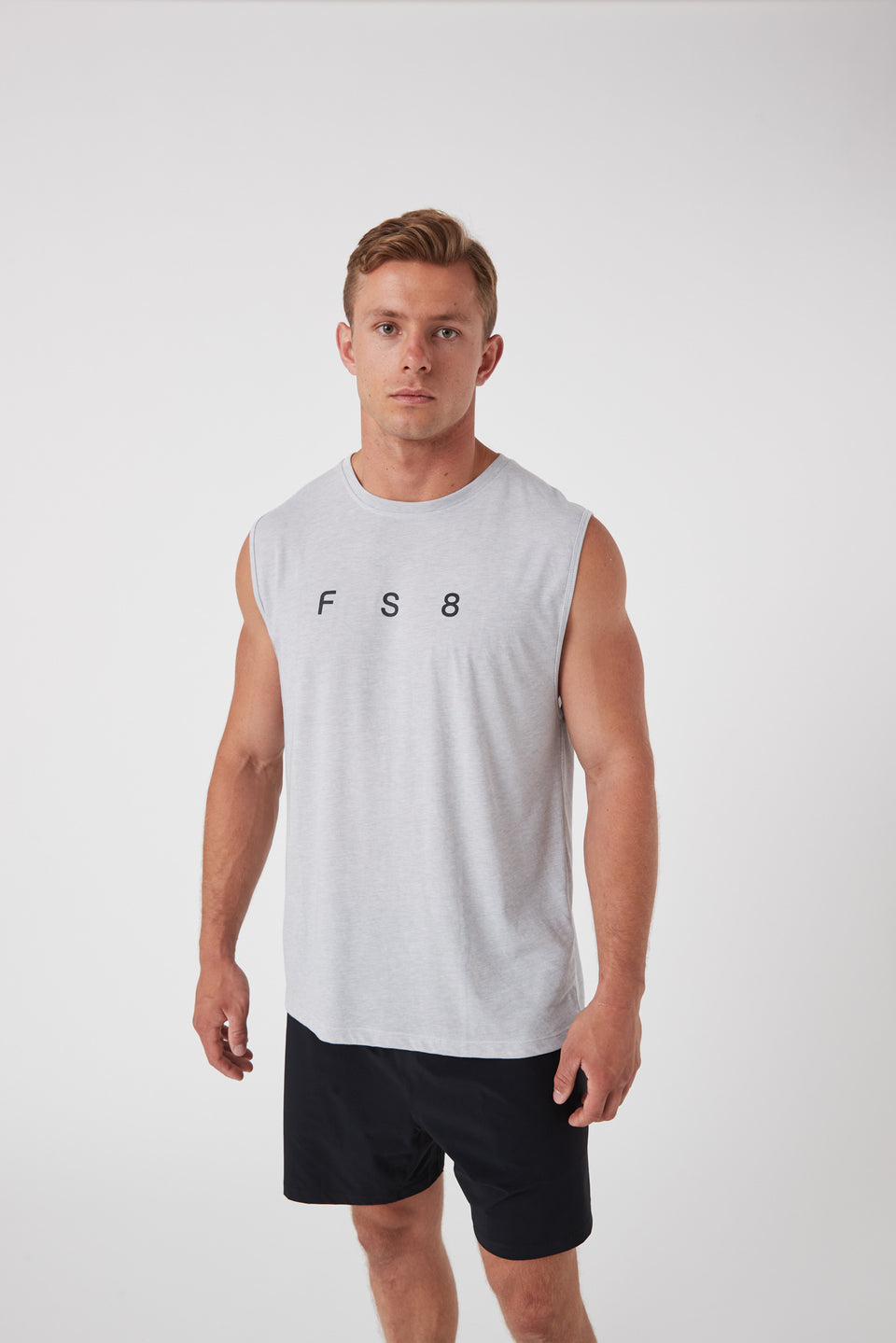 FS8 Merchandise Men's Oxy Muscle - White Marle